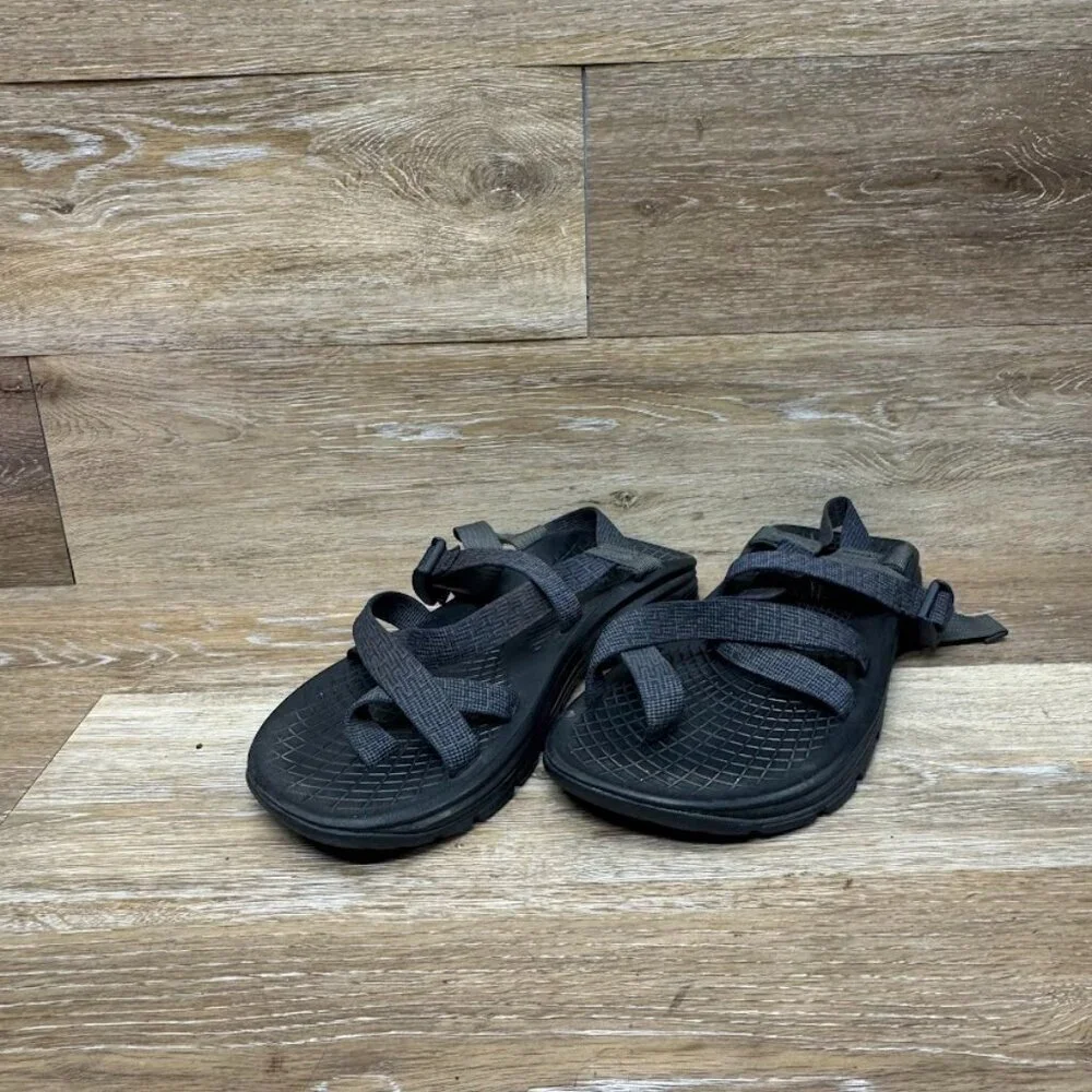 Chaco Z/Volv 2 Black/Gray Sandals Men's Size 11 (See pictures for Measurement)